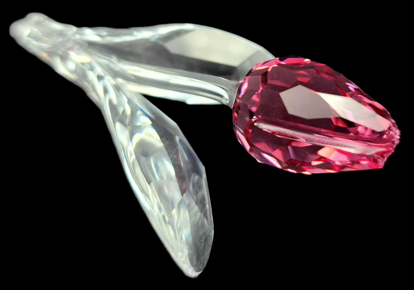 Vintage Retired SWAROVSKI Crystal Figurine /w Box - Rose (1 of 5)