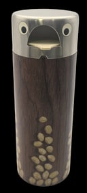 Unusual Vintage WMF Germany Wood & Stainless Steel Penguin Shaped Peanut Dispenser