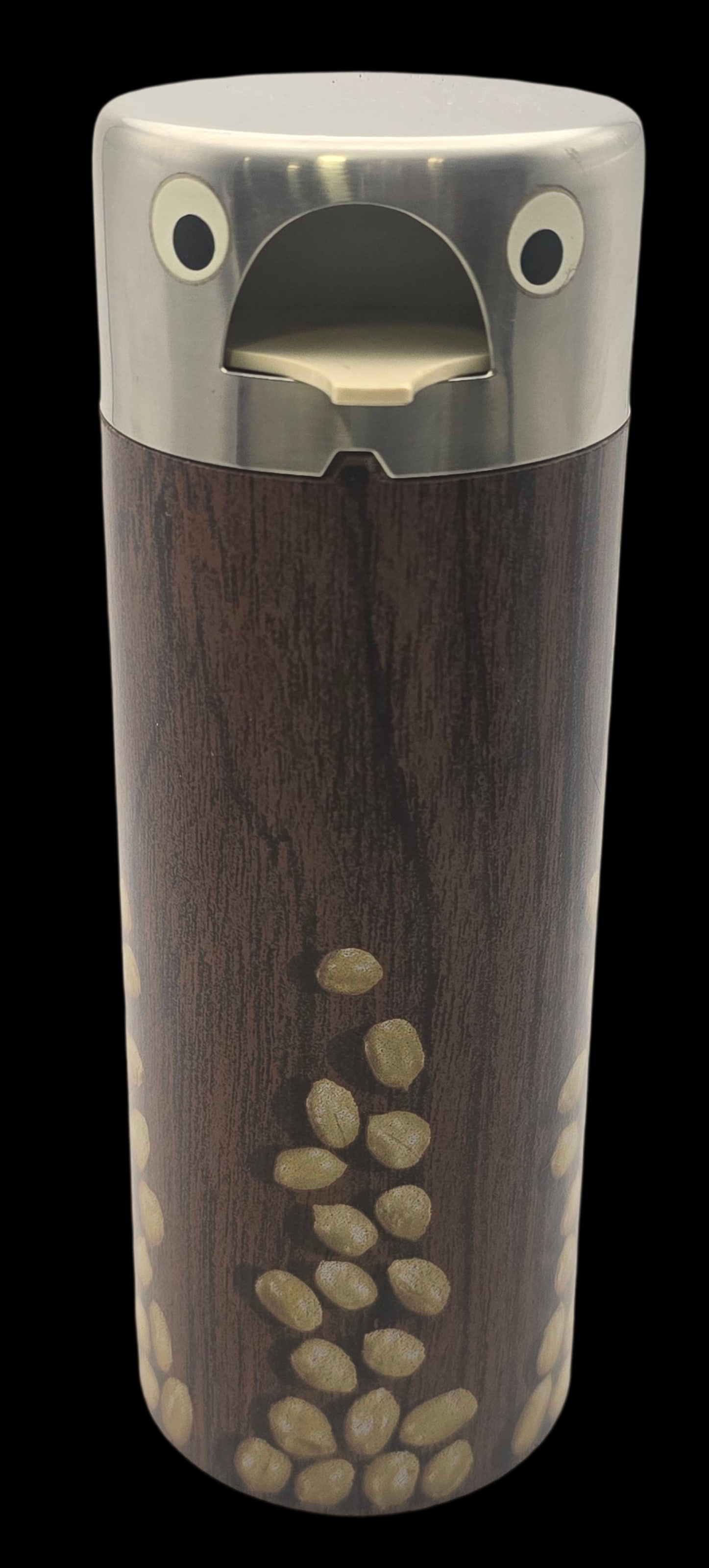 Unusual Vintage WMF Germany Wood & Stainless Steel Penguin Shaped Peanut Dispenser (1 of 6)