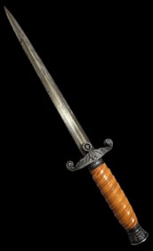 Vintage ca. 1940 WWII German Officer's Dagger /w Sheath