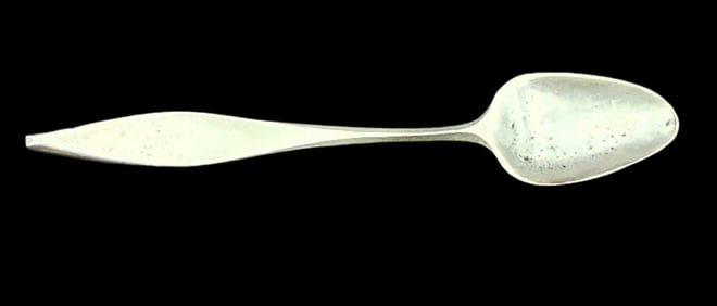 Vintage Sterling Silver Salt Spoon Pin Brooch