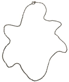 Vintage 800 Silver Rolo Chain Necklace