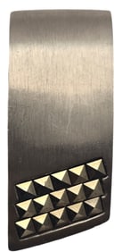 Vintage Sterling Silver & Marcasite Whistle Shaped Designer Pendant