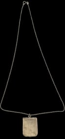 Very Rare Antique European 800 Silver Christian Viewer Locket Pendant