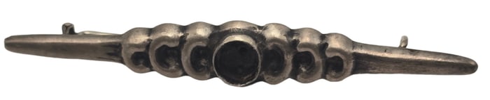 Vintage Mid-Century Modern DAVID ANDERSEN Denmark 830 Silver Bar Brooch