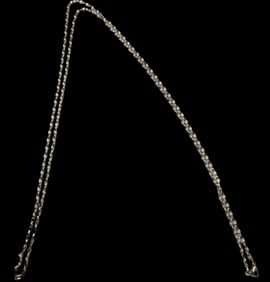Vintage Sterling Silver Rolo Chain