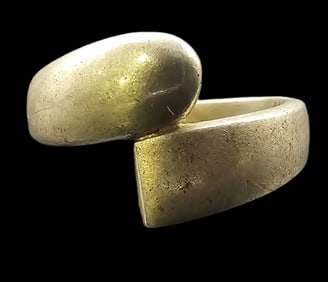 Vintage Mid-Century Handmade Sterling Silver Ring