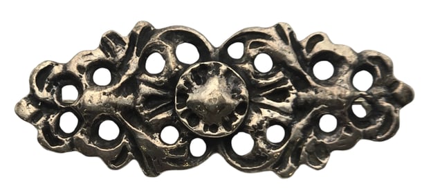 Vintage European 800 Silver Designer Brooch