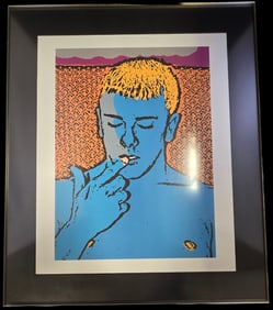 Vintage Homoerotic Pop-Art Print
