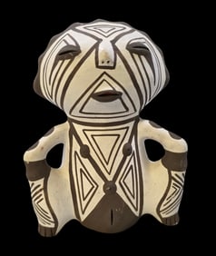 Vintage Southwestern Native American ANASAZI Pottery Ceramic Figurine