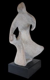 Vintage Mid-Century Modern Ceramic Sculpture "Mother & Child"