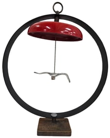 Vintage 1970s Brutalist CARL RAPAPORT Metal Sculpture "A Wing and a Prayer"