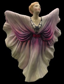 Vintage ROYAL DOULTON "ISADORA" Porcelain Figurine