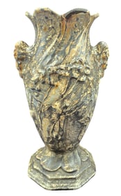 Very Unusual & Ornate Antique Cast Metal Vase