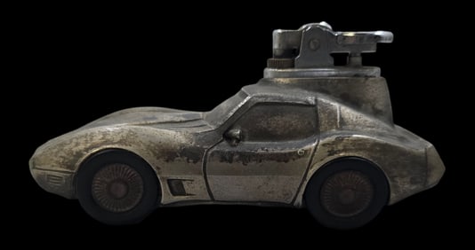 Unusual Vintage Corvette Car Table Lighter