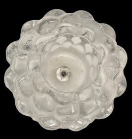 Vintage ORREFORS Raspberry Candle Holder by ANNE NILSSON