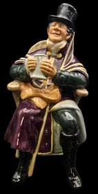 Vintage ROYAL DOULTON "THE COACHMAN" Porcelain Figurine