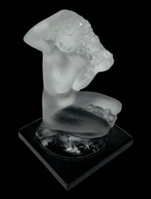 Vintage LALIQUE France Nude Art Glass Figurine