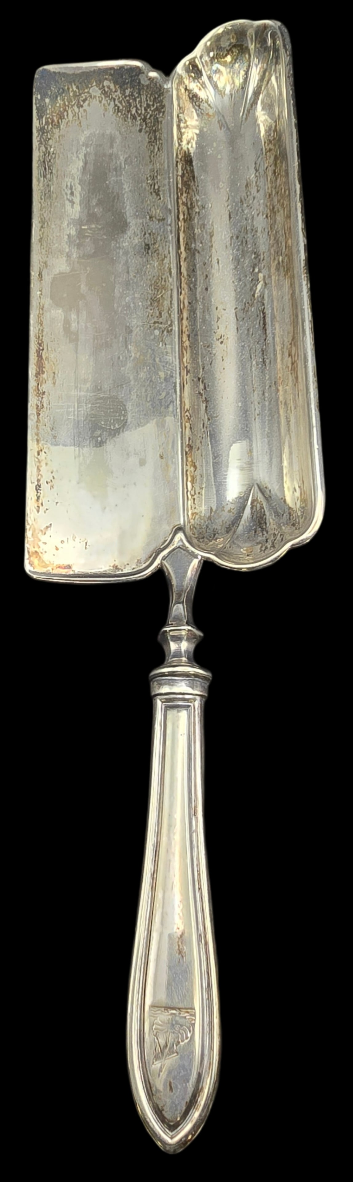 Rare Vintage WALLACE Silverplate Cruise Liner "THE NAUTILUS" Table Butler (1 of 6)