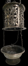 Rare 18th Century Spanish Colonial Sterling Silver Incense Thurible/Censer