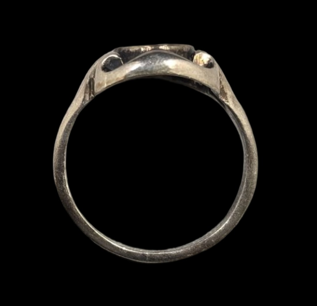 Vintage Sterling Silver Seal Ring w/o Engraving (1 of 6)