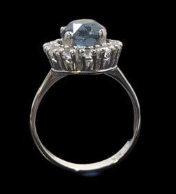 Vintage Sterling Silver & Gemstone Ring