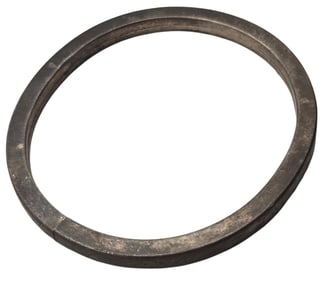 Antique European 800 Silver Bangle Bracelet