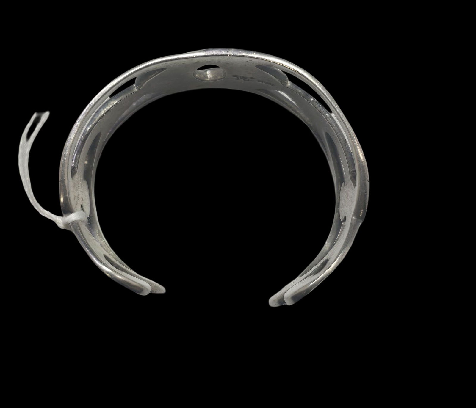 Vintage 1980s WINTERTHUR MUSEUM Chippendale Style Sterling Silver Bracelet (1 of 8)