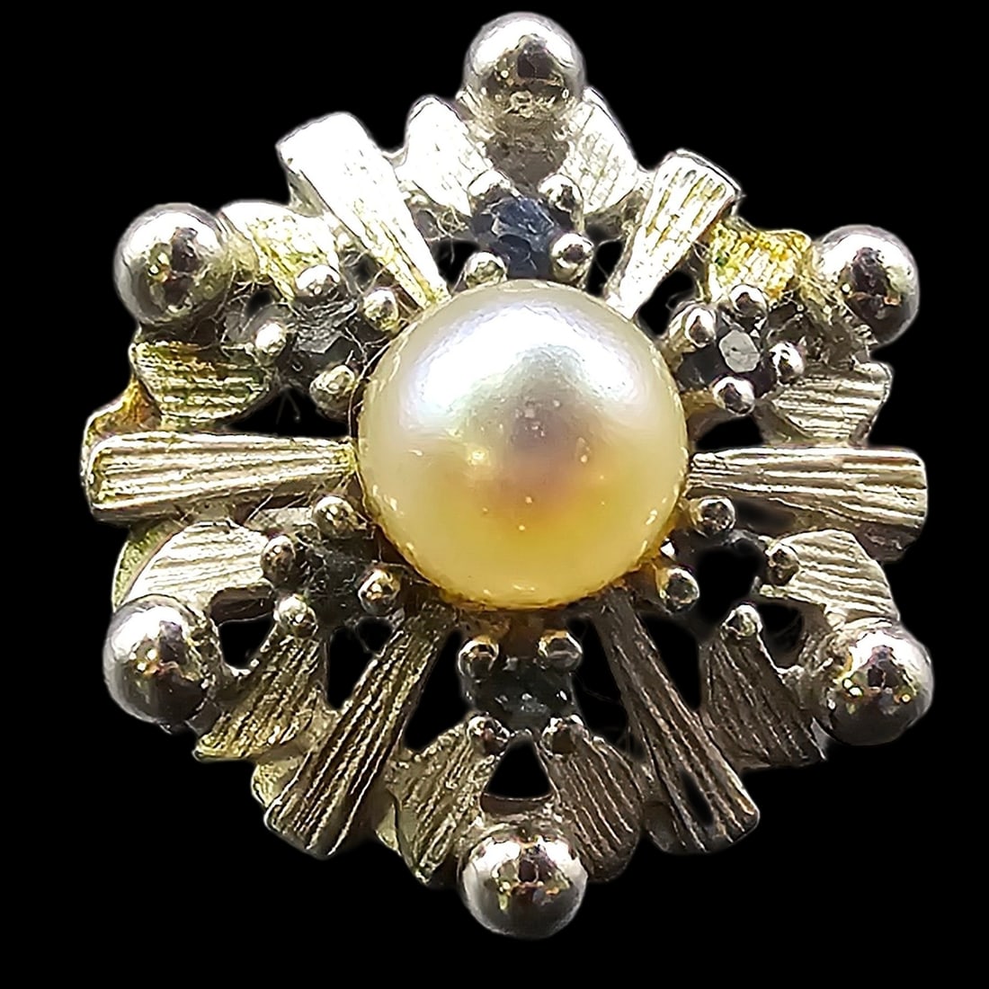 Vintage European 800 Silver & Pearl Multi-Strand Necklace Clip: Very good vintage condition with some patina and wear according to age. Measures approx. 1" wide and weighs ca. ca. 5.6 grams SHIPPING: We ship in-house and charge a flat fee of $12 for any order of 5
