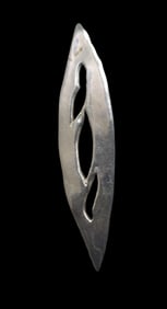 Vintage JOI D'ART Sterling Silver Leaf Pendant