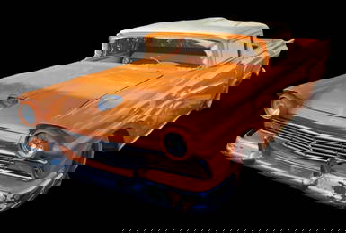 Vintage 1957 FORD RANCHERO Costum Cut Roof Project Car