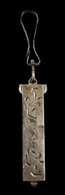 Very Unusual Vintage Sterling Silver Keychain / Pendant