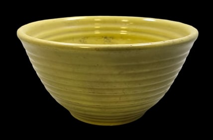 Vintage Mid-Century BAUER Yellow Art Pottery Ringware Mixing Bowl