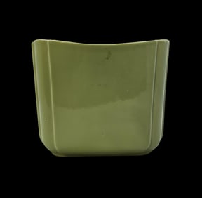 Vintage Mid-Century ALAMO Mint Green Art Pottery Planter