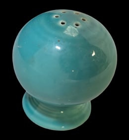 Vintage HOMER LAUGHLIN FIESTA Turquoise Salt Shaker