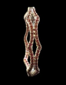 Stylish Sterling Silver & Gemstone Hoop Earrings