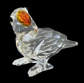 Vintage SWAROVSKI Crystal Figurine - Parrot