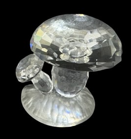 Vintage SWAROVSKI Crystal Figurine - Mushroom