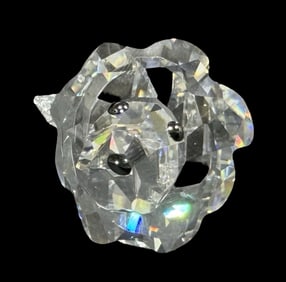 Vintage SWAROVSKI Crystal Figurine - Lion