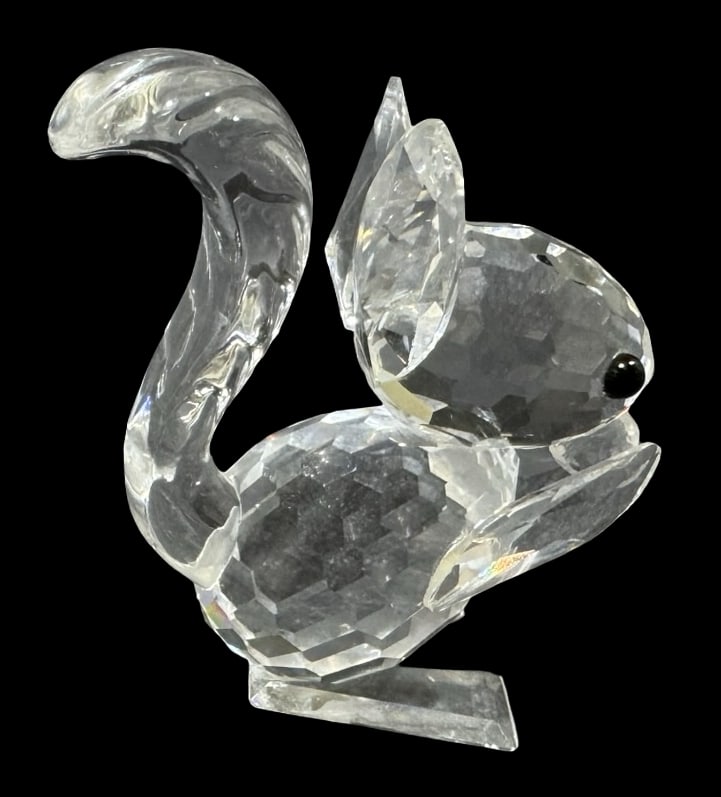 Vintage SWAROVSKI Crystal Figurine - Squirrel (1 of 4)