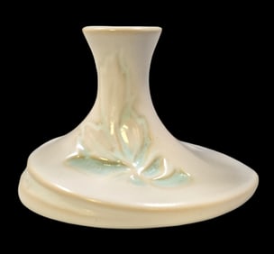 Vintage ROSEVILLE Art Pottery SILHOUETTE Ceramic Candle Holder