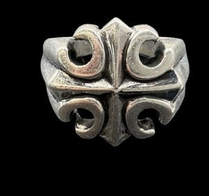 Modern KING BABY Sterling Silver Ring