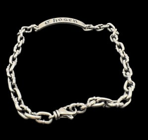 Modern KING BABY Sterling Silver Choker Necklace