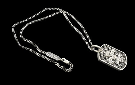 Modern KING BABY Sterling Silver Necklace Pendant