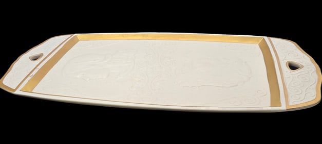 Vintage LENOX "Romeo and Juliet" Porcelain Tray