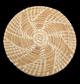 Vintage Native American Handwoven Plate