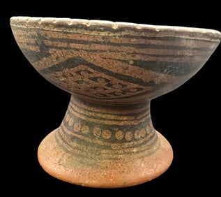 Antique Pre-Columbian Pottery Bowl
