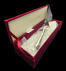 Vintage AMERICAN SILVERSMITHS Collection Silverplate Serving Spatula in Original Box