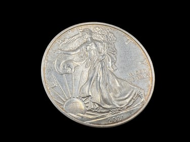 2021 One Dollar Fine Silver Coin - Liberty