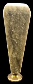 Antique European Marble & Brass Stamp Seal - Unmonogrammed